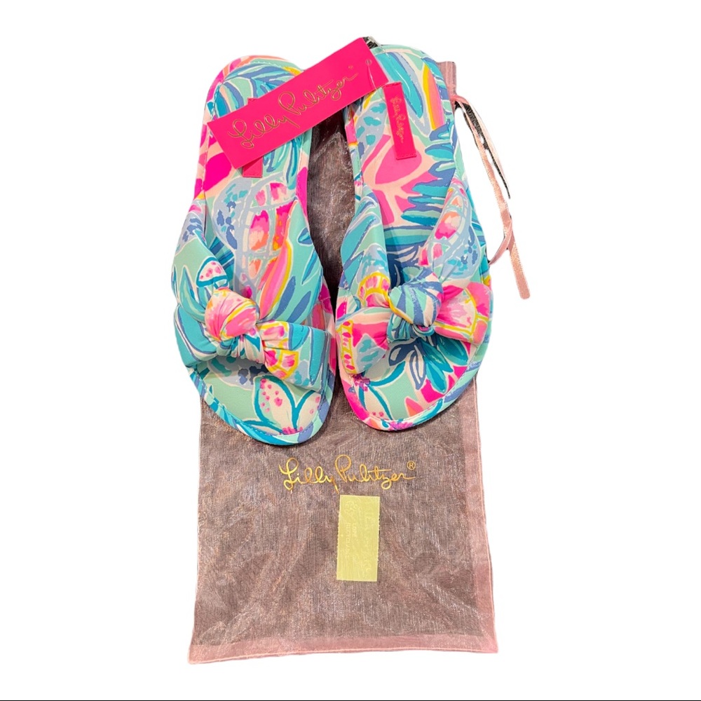 BNWT, Lilly Pulitzer, Pool Slippers